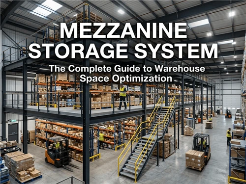 System Storio Mezzanine: Y Canllaw Cyflawn i Optimeiddio Gofod Warws